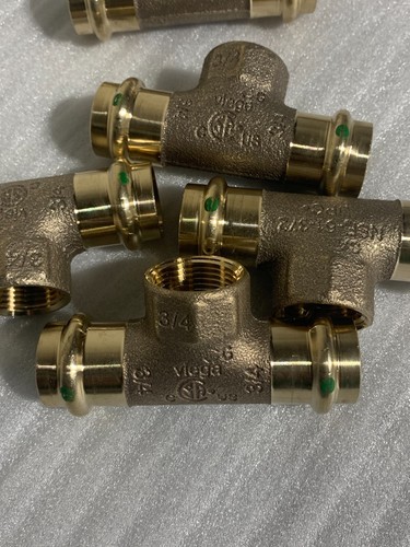 VIEGA PROPRESS FEMALE TAP TEE's QTY (5) 3/4" 79595 MADE IN GERMANY* *NIB*