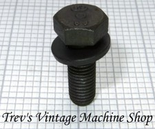 M7 hex bolts with captive washers, black steel, 20mm long, Qty 4-20
