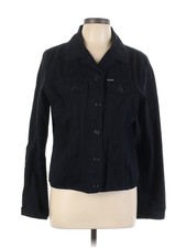 Faconnable Women Black Jacket L