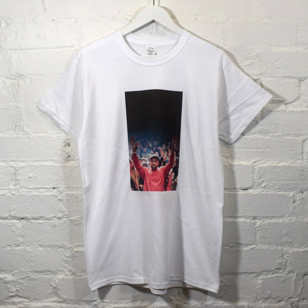 kanye white tee