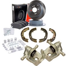 MAXGEAR Bremsscheiben 262mm Bremssattel Bremsbacken Set Hinten für HYUNDAI i20 I