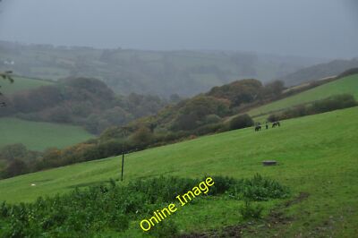 Foto 6x4 West Somerset: Landschaftliche Landschaft Hawkridge mit Blick über c2014