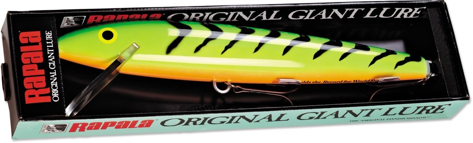Leurre Géant Rapala RGL-CAMO 28 Cm - Déco Man Cave - NEUF En Boîte - RARE