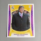 MANUEL PELLEGRINI (REAL MADRID) 2009-10 CHROME PANINI LA LIGA ESTE 09/10