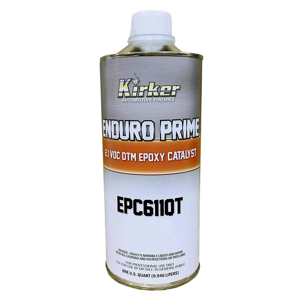 Imprimación epoxi Kirker Enduro Prime blanca EP610QT y catalizador de 1 qt EPC611QT Foto 3 de 3