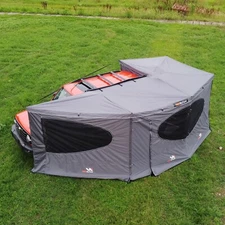 Naturnest 270 Plus Car Awning Rooftop & Awning Room Side Wall for Driver Side