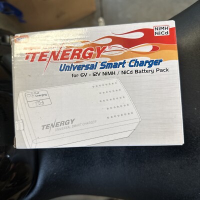 Tenergy Smart Universal Charger for NiMH/NiCd Battery Packs: 7.2V - 12V