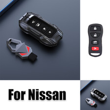 Funda de aleación de silicona para llave de coche para Nissan Xterra Altima Sentra Frontier 350Z