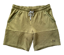 Xenith Men's Olive Green USA Made Drawstring Waist Athletic Shorts XL