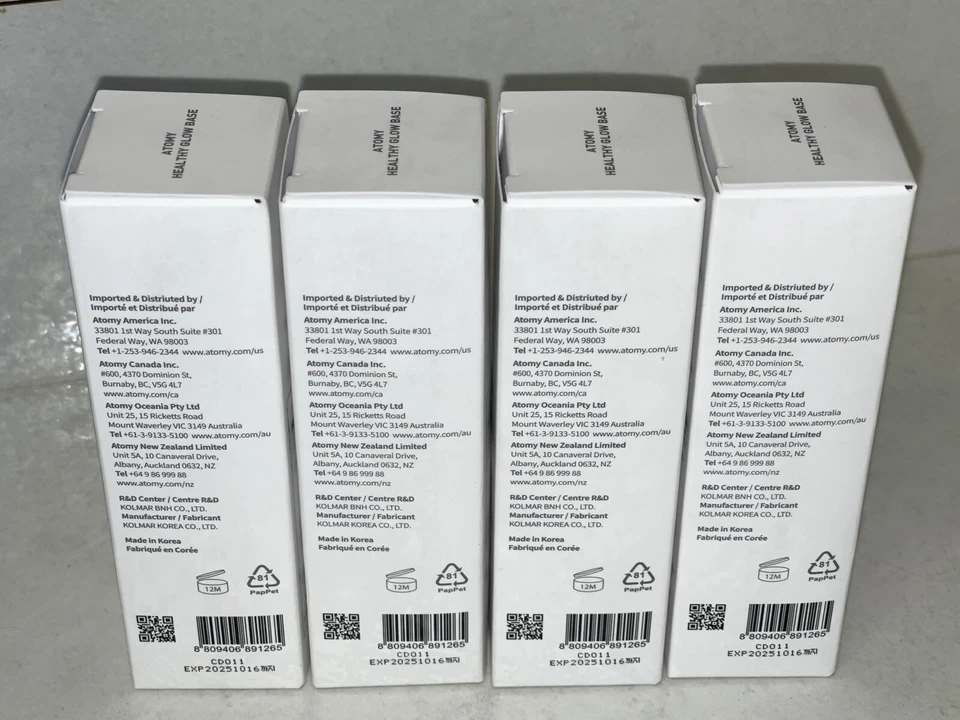 Atomy Healthy Glow Base Make Up Base 33ml Brighten. wrinkle care - Image 2 of 4