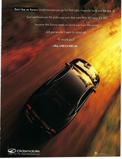 1997 Oldsmobile Aurora V8 Dont Buy An Aurora Vintage Magazine Print Adposter 1997 Oldsmobile Aurora V8 Dont Buy An Aurora Vintage Magazine Print Adposter
