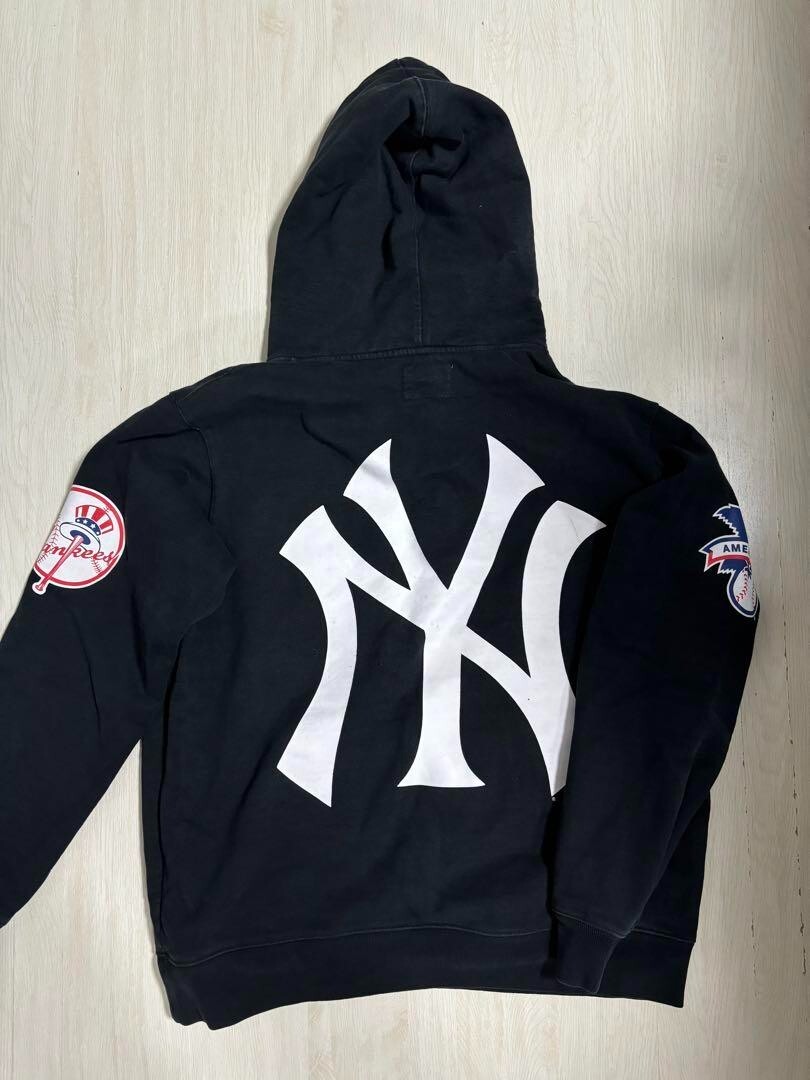 Supreme x 47' Brand x MLB New York Yankees Black Hoodie L | eBay Supreme x 47' Brand x MLB New York Yankees Black Hoodie L | eBay