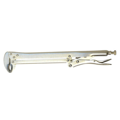 15'' 90° Extra Long Bent Nose Locking Pliers Curved Needle Nose Vise Grip