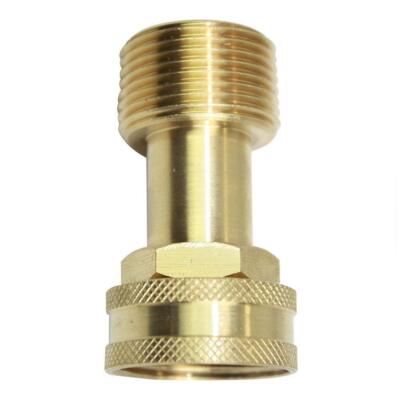FGF112 3/4 Inch GHT Female x 3/4 Inch Male NPT Hose Fitting - Swivel