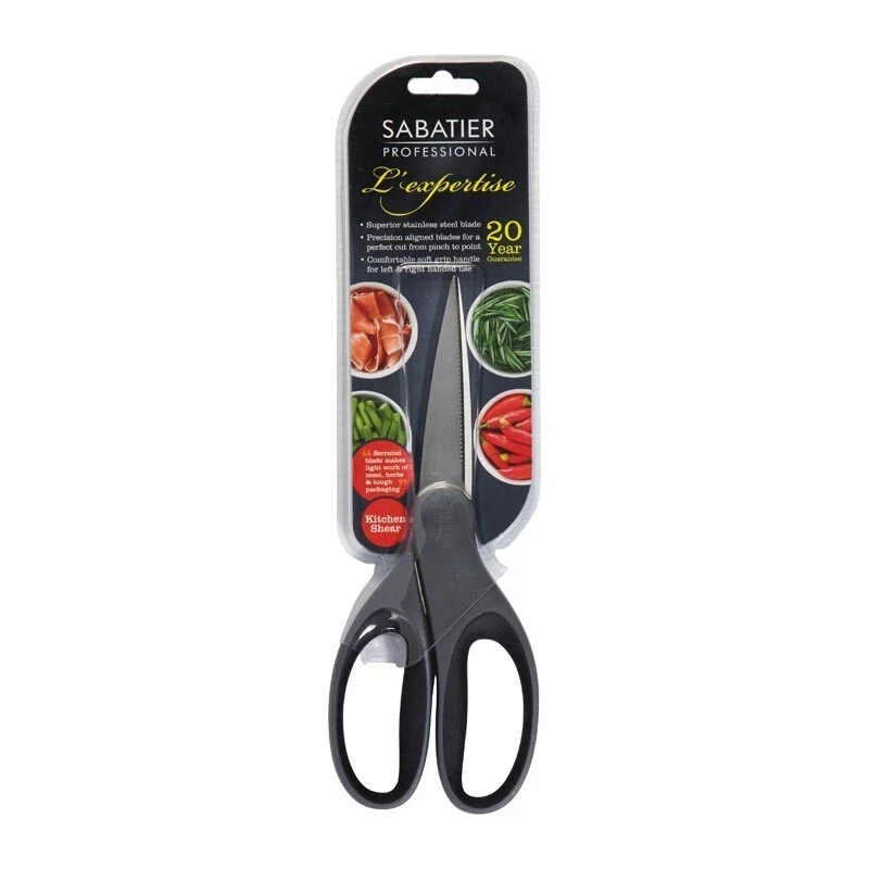 Sabatier Scissors L’ Expertise Kitchen Shears Stainless Steel Soft Grip - 8.5”
Opens in a new window