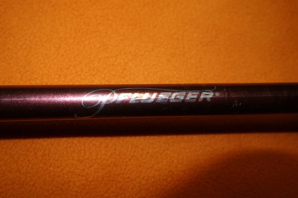 PFLUEGER 9 pés 5/6wt ROD MAXXON XG CARRETEL WF6F LINE LEADER BACKING Fly Combo com TUBO - Imagem 4 de 4
