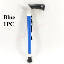 Portable Telescopic Elderly Walking Stick With Adjustable Disability Cane Adult