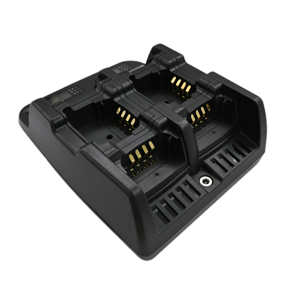 Cargador rápido de escritorio con múltiples ranuras para Motorola CP1200 CP1300 C1200 C2620 C2660 Foto 3 de 4