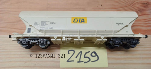 EUROSCALE 8809 Rivarossi Tramoggia céréales SNCB Uapps Getreidewagen CITA NB | Zustand: Occasion