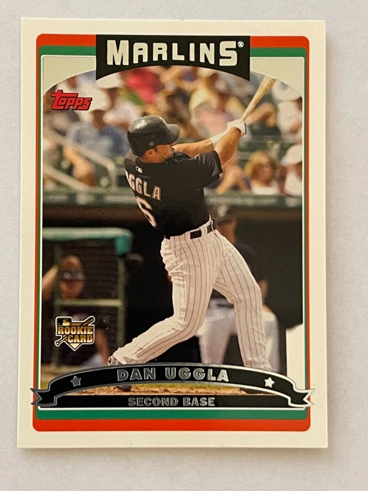 Dan Uggla trading card