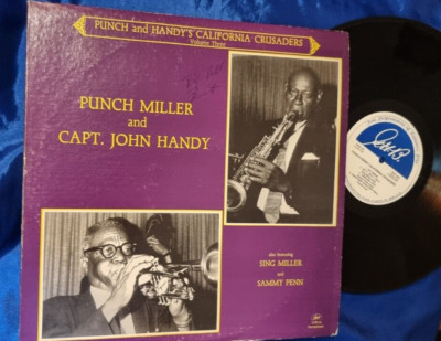Punch Miller and Capt.John Handy Volume 3  ;Bill Bissonnette signed Autogramm LP