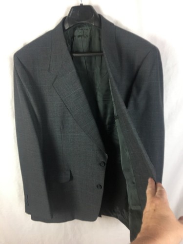 Towncraft Mens Custom Sport Jacket Blazer Size 44R Gray LH201*R - Picture 2 of 7