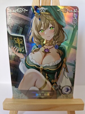 Lisa Minci Genshin Impact | NS-5M08 SR  | Goddess Story TCG Anime Waifu Card