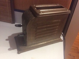 Antique Toastmaster Toaster Single Slice Working with Timer 1920s-30s