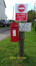 Photo 6x4 George V postbox on Withybridge Lane, Withy Bridge Hayden Postb c2021