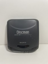 Sony CD Player Discman Mega Bass Compact D-141 Read Description