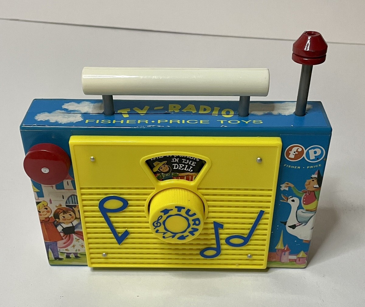 アンティークFisher-Price チャッターテレフォン 木製 1960年代 Fisher-Price Chatter Telephone from 1961 - Etsy 日本