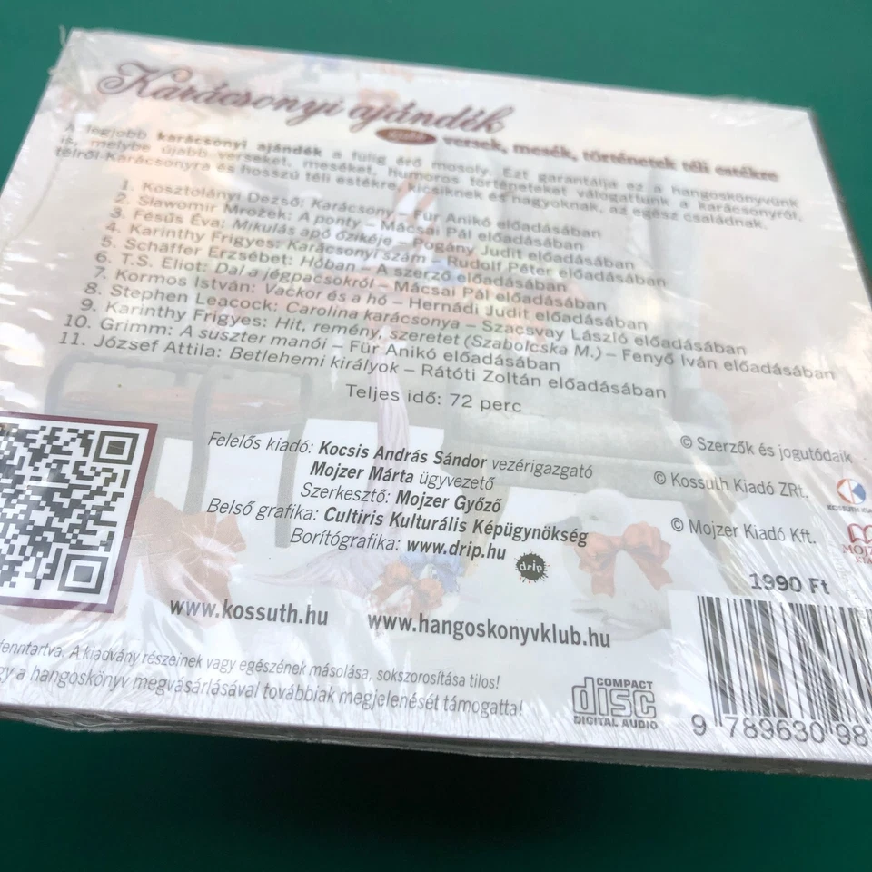 KARACSONYI AJANDEK (More Poems, Fairy Tales, Stories) Hungarian Christmas CD NEW - Image 4 of 4
