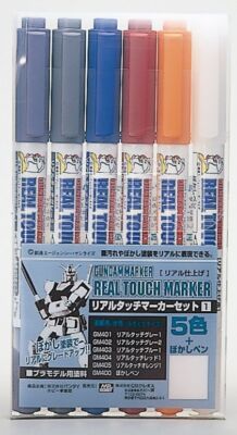 Mr Hobby - Gunze AMS-112 - Real Touch Marker Set 1 - Neu