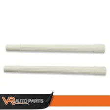 2x White 1.25 ID Vacuum Wand Attachment Plastic Wand Pipe Hose Tool Extension