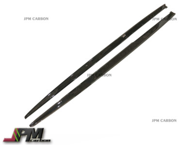 SIDE SKIRT FOR BMW F80 M3 3D STYLE CARBON EXTENSION ADD ON LIP CF