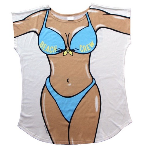 BEACH CREW CAPTAIN Novelty bikini body 