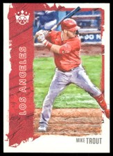 2021 Panini Diamond Kings Mike Trout 83 Los Angeles Angels