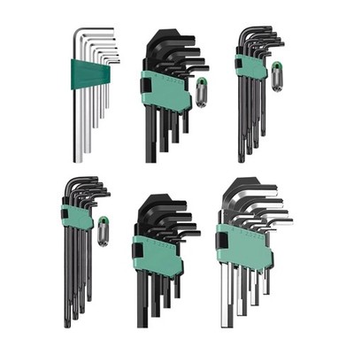 5 / 9Pcs L Type Wrench Set Labor Saving Grip For Efficient Mechanical Tasks