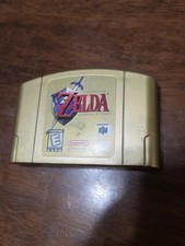 Zelda: Ocarina of Time Gold Collector's Edition (Nintendo 64, N64) - FAST SHIP