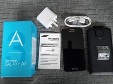 Samsung Galaxy A3 Black Unlocked 16GB Android Smartphone with extras