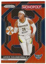 2024 Panini Prizm Monopoly WNBA - Prizm Arike Ogunbowale #WNBA14 Orange 100/124