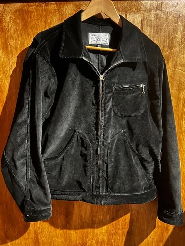 freenote cloth Kirthwood jacket - medium black corduroy - product listing photo