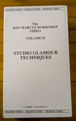 VTG Ken Marcus Workshop Video V2 Studio Glamour Techniques Photography Lighting