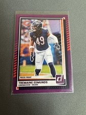 2025 Panini Donruss - Tremaine Edmunds #239 Purple Press Proof F13