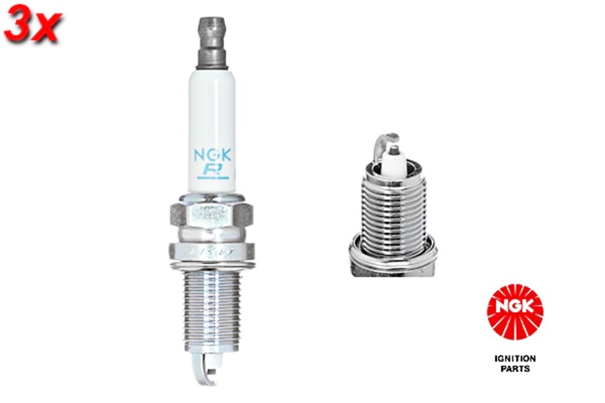 NGK 3x Spark Plug For CHEVROLET Aveo OPEL Adam VAUXHALL Corsa 05-19 1214016
