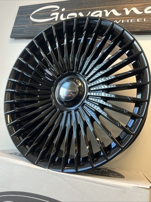 (4) 24X10 GIOVANNA TULUM GLOSS BLACK (5X130) PORSCHE LAMBORGHINI URUS G- WAGON
