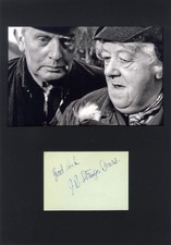 ACTOR Stringer Davis autograph, signed album page mounted