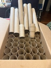 101 Empty Cardboard Toilet Paper Rolls 6 Paper Towel Tubes, Art Crafts LOT