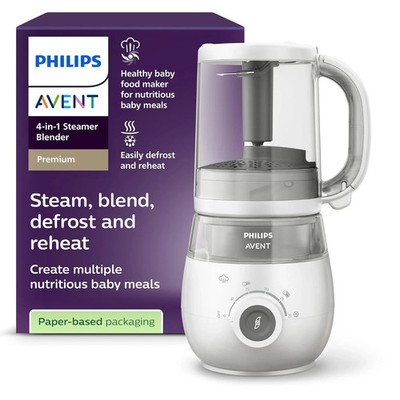 Philips AVENT 4 in 1 Dampfgarer NEUWERTIG Babynahrungszubereiter SCF883/01