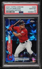 2020 Topps Chrome Sapphire Edition Future Stars Oscar Mercado PSA 10 GEM MT 1o2
